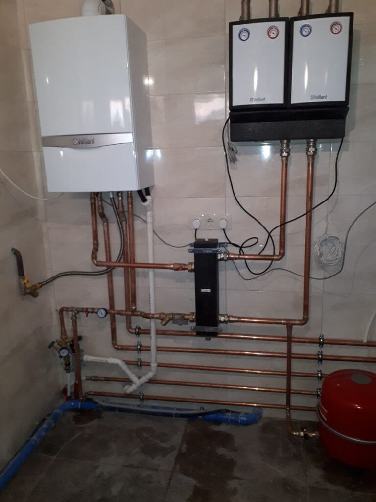 Приклад роботи по опаленню 1 : Системи опалення, кондиціонування та водопостачання під ключ