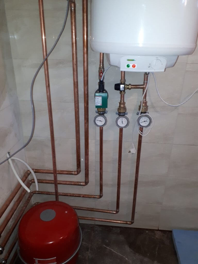 Приклад роботи по опаленню 4 : Системи опалення, кондиціонування та водопостачання під ключ